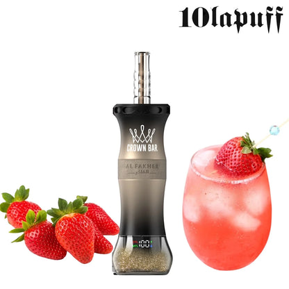 PUFF SHISHA 60K Al Fakher Crown Bar E-Hose X - Strawberry Punch