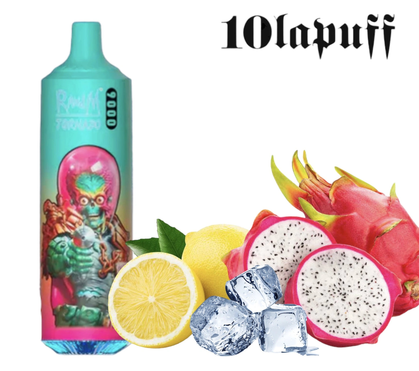 PUFF 9000 TORNADO RandM - 19 Parfums - 10lapuff