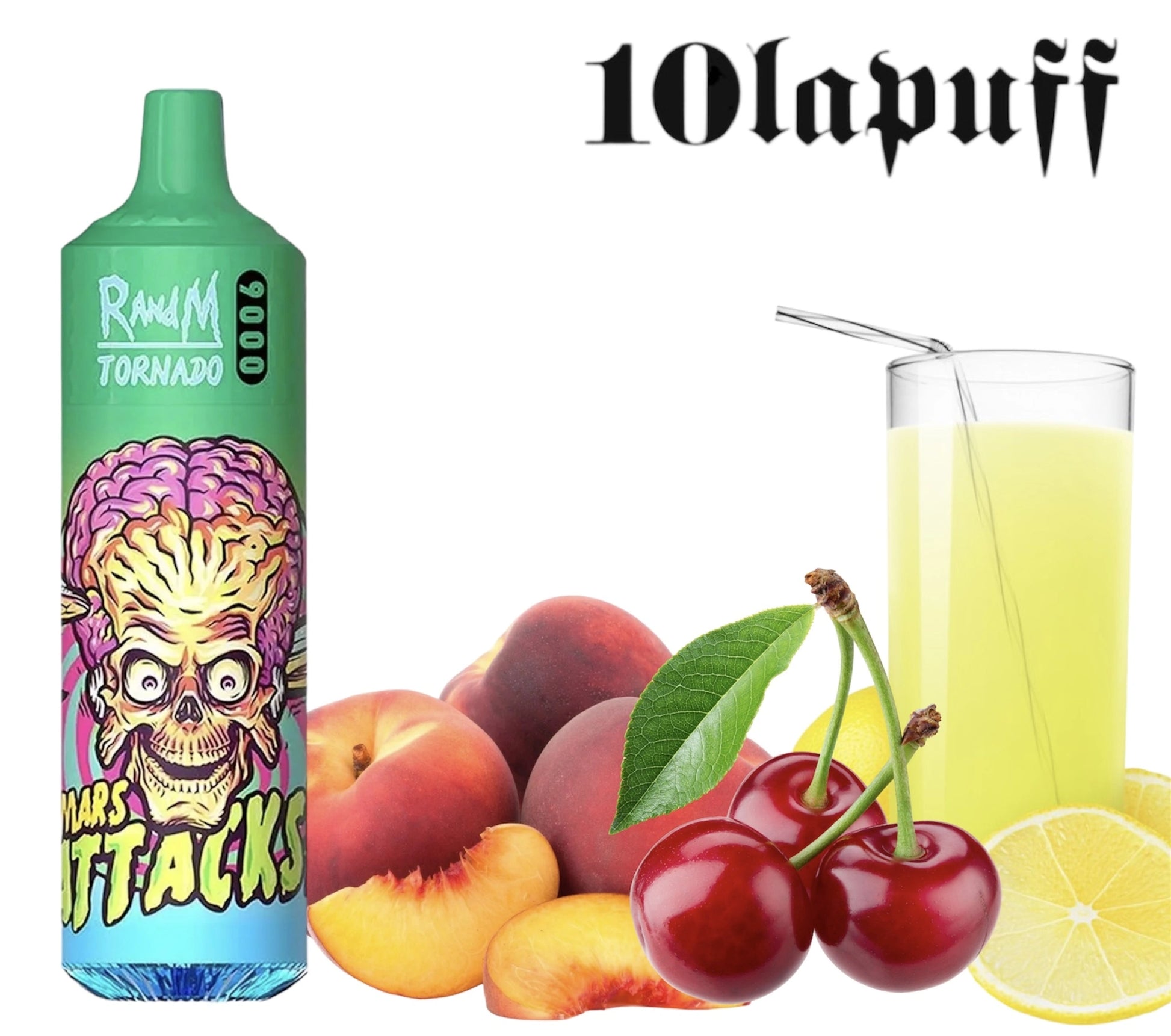 PUFF 9000 TORNADO RandM - 19 Parfums - 10lapuff