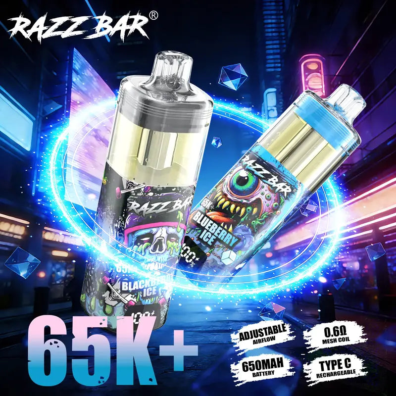 PUFF 65000 RAZZBAR - Skittles