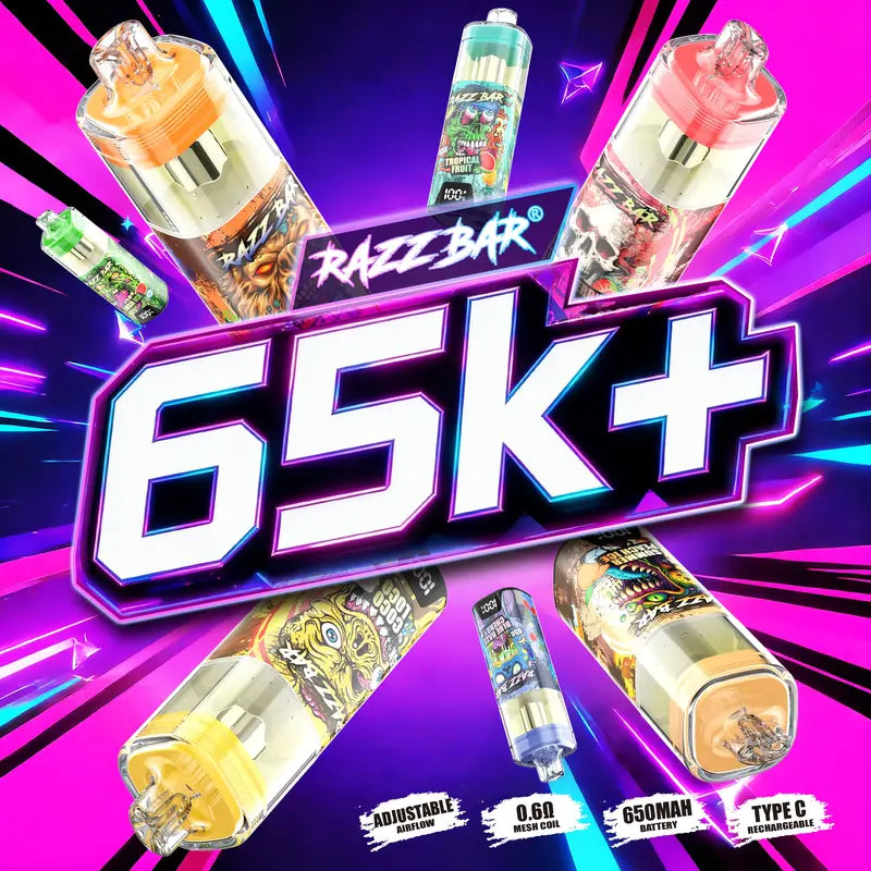 PUFF 65000 RAZZBAR - Coco Loco Piña Colada