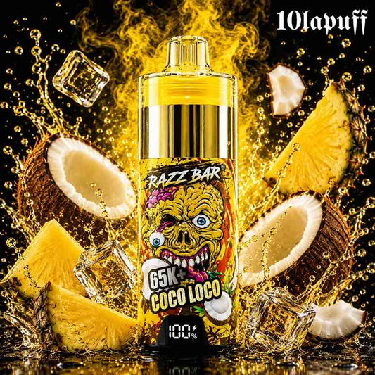 PUFF 65000 RAZZBAR - Coco Loco Piña Colada