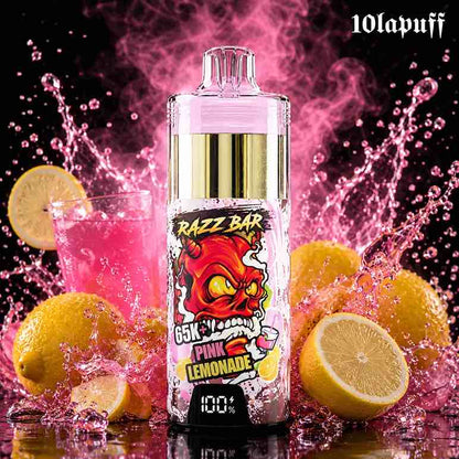 PUFF 65000 RAZZBAR - Pink Lemonade