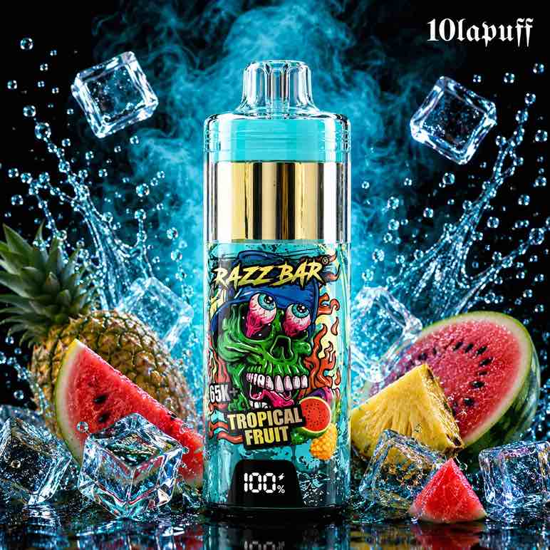 PUFF 65000 RAZZBAR - Frutti tropicali